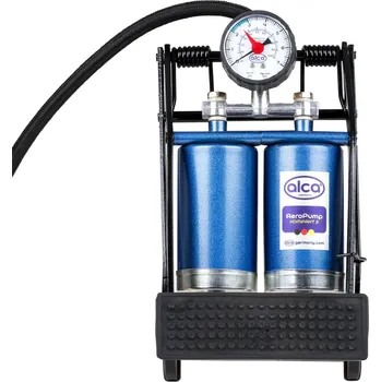 pumpička Nožní pumpička dvoupístová s manometrem ECONOMY, 202200