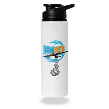 Láhev Bastard BomBeer lahev na vodu White