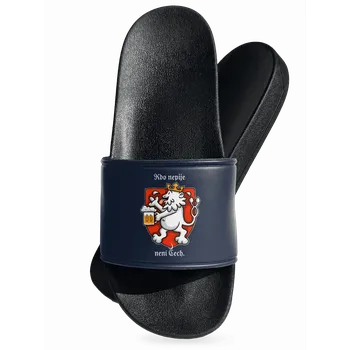 Pánská obuv Bastard Kdo nepije, není Čech pantofle Navy