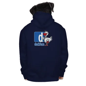 Pánská mikina Bastard Duckface pánská mikina na zip Navy