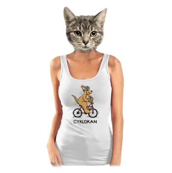 Bastard Cyklokan dámské tílko klasické White