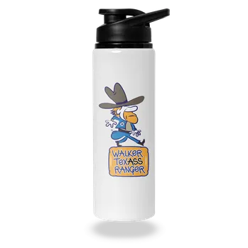 Láhev Bastard Walker Texass Ranger lahev na vodu White