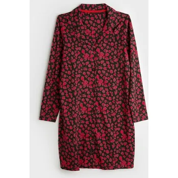 Dámská noční košile Noční košilka s leopardím vzorem