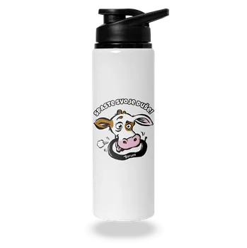 Láhev Bastard Spaste svoje duše lahev na vodu White