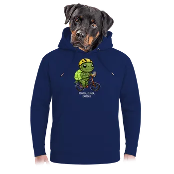 Pánská mikina Bastard Pohoda, klídek unisex mikina premium Navy