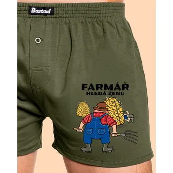 Bastard Farmář hledá ženu pánské trenky Khaki