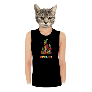 Bastard Ožralis dámské tílko volné Black