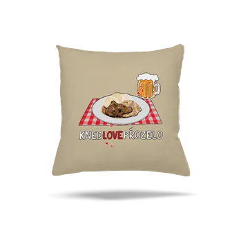 Polštář Bastard Knedlo vepřo zelo polštář Beige