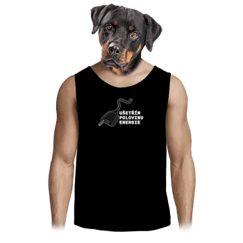 Pánské tílko Bastard Ušetřím polovinu pánské tílko Black