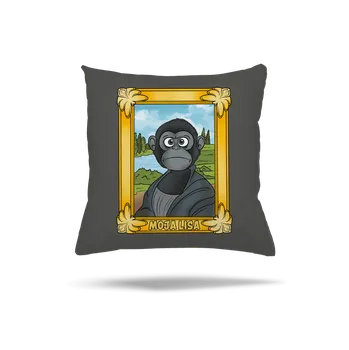 Polštář Bastard Moja Lisa polštář Gray Pol