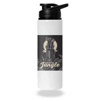 Láhev Bastard Back to the jungle lahev na vodu White