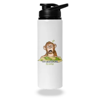 Láhev Bastard Orientační smysl lahev na vodu White