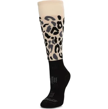 Cyklistické oblečení Dámské ponožky Spyder 38E635403-ANM W Sweep Ski Socks, Animal Print