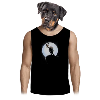 Pánské tílko Bastard Mimoní král pánské tílko Black