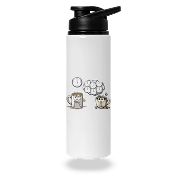 Láhev Bastard Čaj o páté, káva stále lahev na vodu White