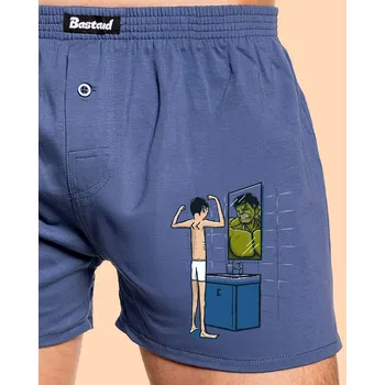 Trenýrky Bastard Hulk pánské trenky Blue