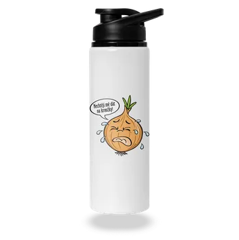 Láhev Bastard Cibule na kroužky lahev na vodu White