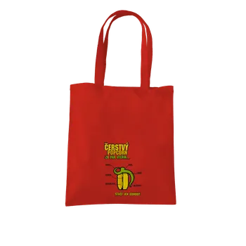 Nákupní taška Bastard Čerstvý popcorn taška Bright Red