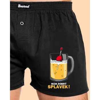 Trenýrky Bastard Splávek pánské trenky Black