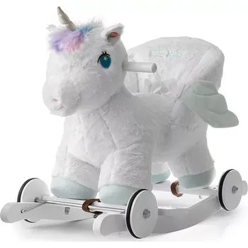 Houpací kůň Houpací jednorožec s melodií a kolečky Milly Mally Polly