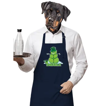 Kuchyňská zástěra Bastard Sněhulk zástěra Navy