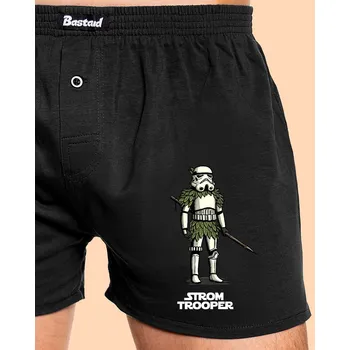 Trenýrky Bastard Strom trooper pánské trenky Black