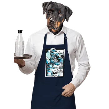 Kuchyňská zástěra Bastard Lyžák zástěra Navy