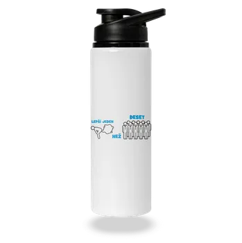 Láhev Bastard Jeden prd lahev na vodu White