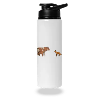 Láhev Bastard Vůl, pes a vulpes lahev na vodu White