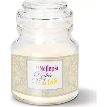 Svíčka Sablio Svíčka Ti nejlepší rodiče na světě - 120 g