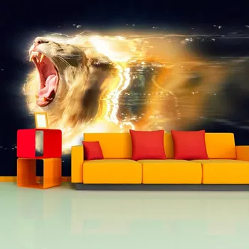 Tapeta Sablio Tapeta Lev art - 125x75 cm