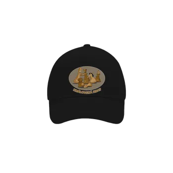 Kšiltovka Bastard Královská hra kšiltovka baseballka Black