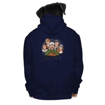 Pánská mikina Bastard Pán tygrů pánská mikina na zip Navy