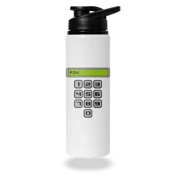 Láhev Bastard PIN lahev na vodu White