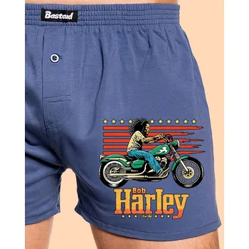 Trenýrky Bastard Bob Harley pánské trenky Blue