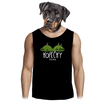 Pánské tílko Bastard Kopečky pánské tílko Black