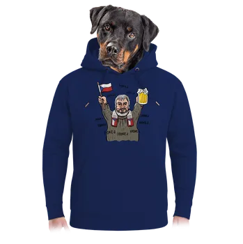 Pánská mikina Bastard Hodor unisex mikina premium Navy