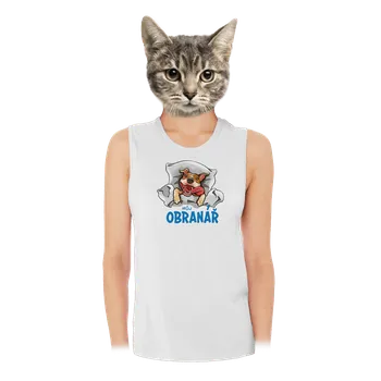 Bastard Můj obranář dámské tílko volné White