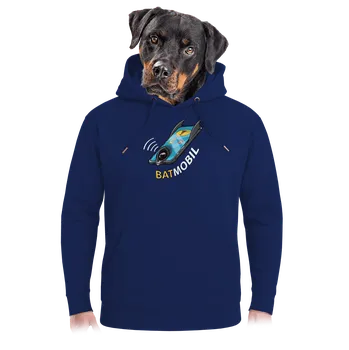 Pánská mikina Bastard Batmobil unisex mikina premium Navy