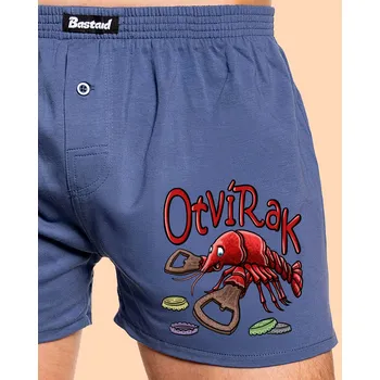 Trenýrky Bastard Otvírak pánské trenky Blue