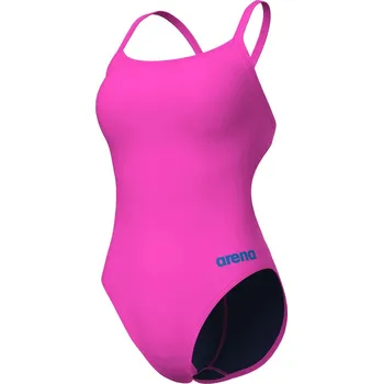 Dámská móda Arena Team Challenge Solid Shocking Pink/Blue River XL - UK38