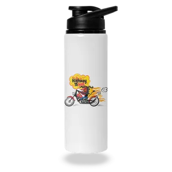 Láhev Bastard Pekelná jízda lahev na vodu White