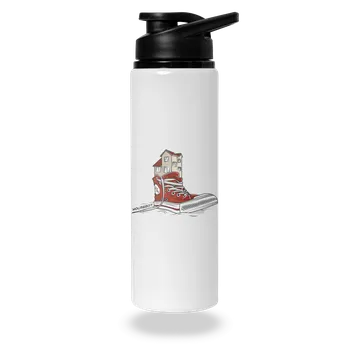 Láhev Bastard Housebot lahev na vodu White