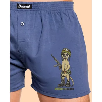 Trenýrky Bastard Surikata pánské trenky Blue