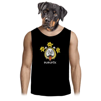 Pánské tílko Bastard Bubudík pánské tílko Black