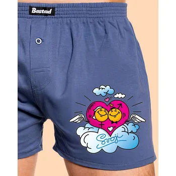 Trenýrky Bastard Svoji pánské trenky Blue