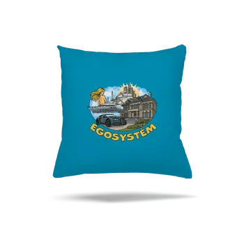Polštář Bastard Egosystém polštář Blue Turquoise