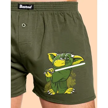 Trenýrky Bastard Yoda v rákosí pánské trenky Khaki