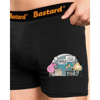 Trenýrky Bastard Nehrb se boxerky Black