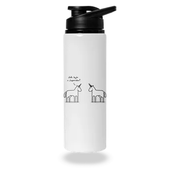 Láhev Bastard Pornorožec lahev na vodu White